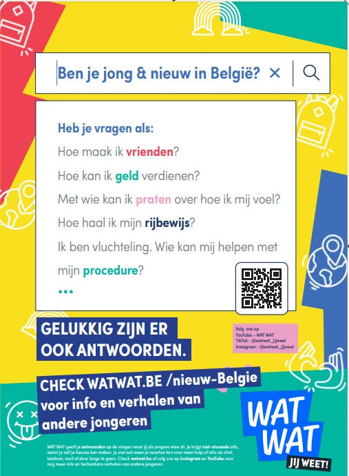 Flyer Jong & Nieuw in België