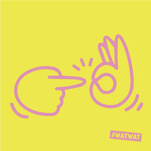5 WAT WAT-stickers
